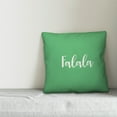 thumbnail image 2 of Creative Products Falala in Light Green 18x18 Spun Poly Pillow, 2 of 2