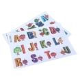 thumbnail image 4 of Serie de frutas letras en inglés pegatina con patrón para pared papel tapiz para niños sala de juegos para bebés decoración de habitación de niños ANGGREK, 4 of 8