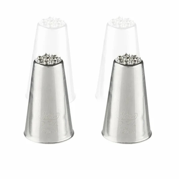 Ateco 234 Grass Piping Tip, Cake Decoration Bakeware (2 Pc)