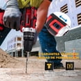 thumbnail image 2 of Taladro Inal&aacute;mbrico 48V, 3 Modos de Trabajo, Incluidos Apriete, Perforaci&oacute;n e Impacto, 25 Ajuste Esfuerzo de torsi&oacute;n, Con 2 Bater&iacute;as Y Cargador, Para Madera, 2 of 8