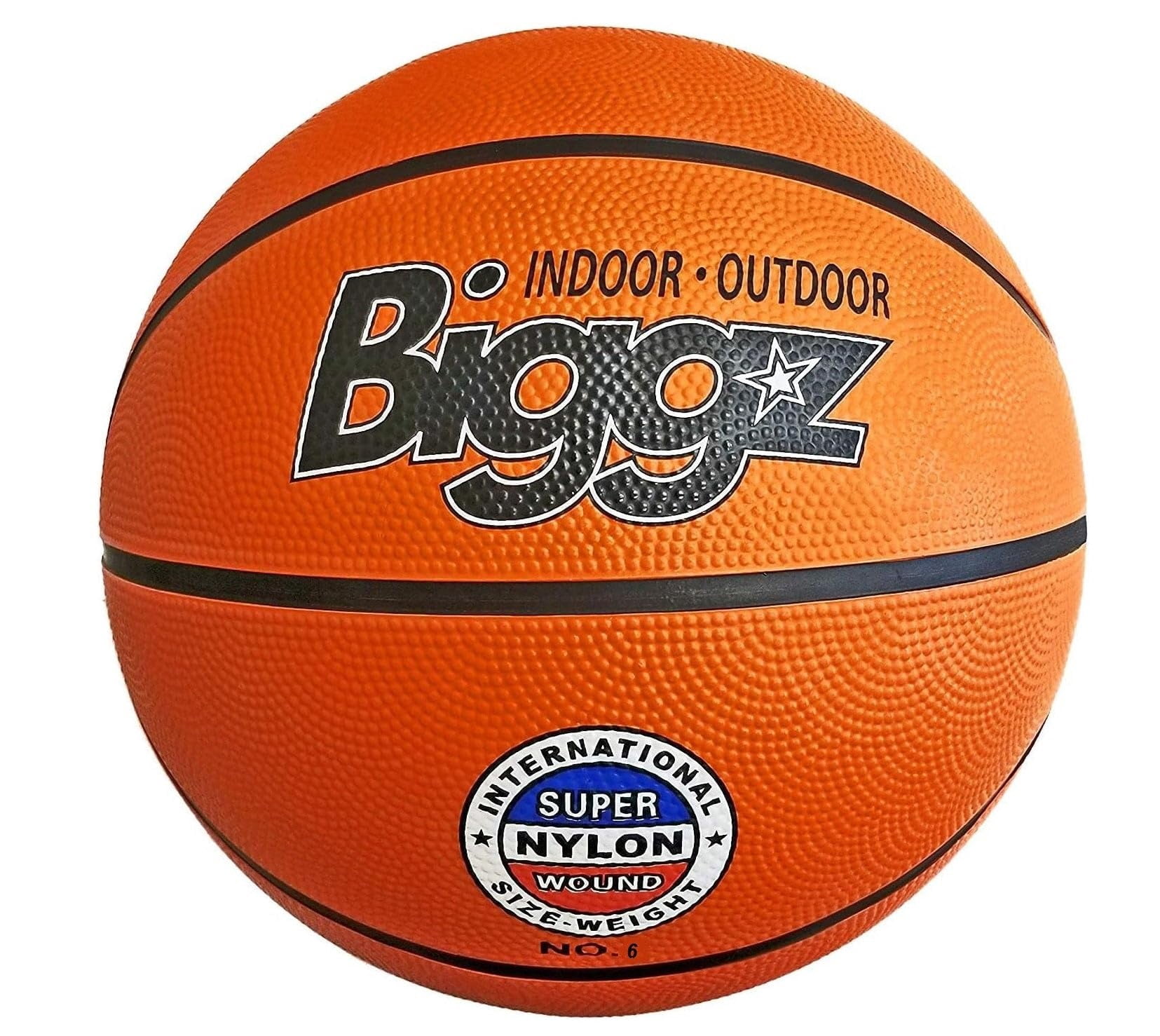 Biggz Basketball Starter Kit - 48 Mesh Colored Vest with (2) Size 6 Basketballs and (2) Pumps + Bonus 25 Cones