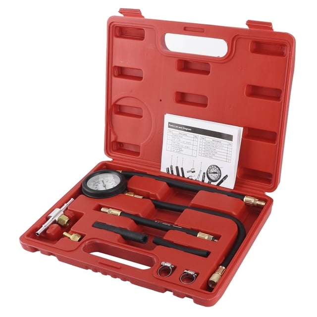 Manomètre de Pression de Pompe PSI, Testeur d'Injection de Carburant Professionnel