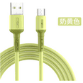 thumbnail image 4 of Câble de Charge pour Téléphone Mobile 3A Cordon de Charge Câble de Charge USB, Jaune, Remplacement pour Android, 1m, 4 of 9