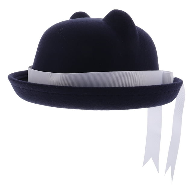 unbranded Boina Escolar De Oscuro Con Orejas De Y Ajustable Para