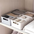 thumbnail image 4 of Caja De Almacenamiento Retráctil, Partición De Cajón, Organizador De Almacenamiento De Armario Doméstico Multifunción Para Calcetines De Ropa Interior Kearding HA022583-00, 4 of 7
