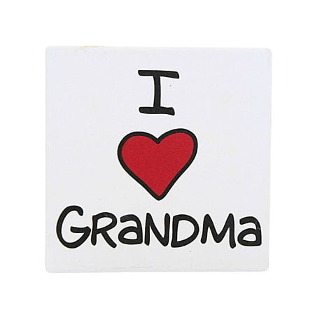 

Tabletop I Heart Grandma Coaster Stoneware Our Name Is Mud 6013777