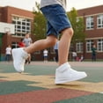thumbnail image 6 of Children's Lightweight Running Sneaker with Adjustable Hook & Loop Closure Casual Shoes (Unisex), 6 of 7