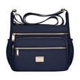 thumbnail image 2 of Women’s Crossbody Bag Large Capacity Shoulder Bag • Nylon Fabric Multi Pocket Organizer Purse • Lightweight Adjustable Strap for Travel Commute Daily Use, 2 of 6
