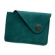 thumbnail image 2 of Tarjetero con cierre a presión, tipo sobre, ideal como regalo cumpleaños. Ranuras compactas para tarjetas crédito. Verde, 2 of 10