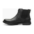 thumbnail image 4 of Men's Nunn Bush 1912 Plain Toe Chelsea Boot Leather Black Waxy 85008-010, 4 of 9