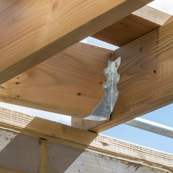 BESTYASH 20PCS Heavy Duty Galvanized Steel Roof Support Brackets Replacement Hardware for Construction