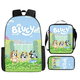 thumbnail image 1 of Bluey bolsa de almacenamiento al aire libre para niños periféricos de animación, mochila estampada, bolsa escolar para estudiantes de escuela primaria, bolsa para lápices, nuevo, 1 of 1