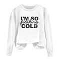 thumbnail image 4 of TFEOQRY Children Girls Fashion Blouse Crewneck Sweatshirt Long Sleeve Pullover Tops, 4 of 6