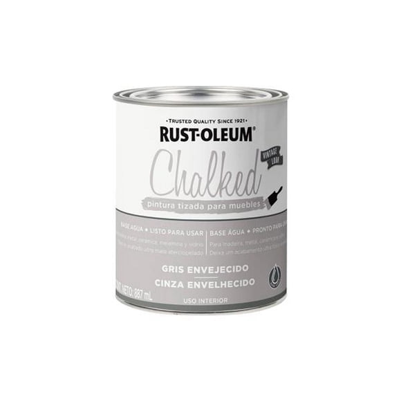 chalked pintura tizada brochable gris envejecido 8