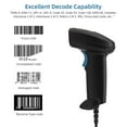 thumbnail image 4 of generic 1D Barcode Scanner Wired USB Handheld Manual Trigger Auto Continuous, 4 of 7