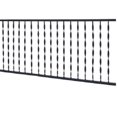 thumbnail image 1 of Gilpin 574 4 ft. Black Windsor Railing, 6 in. Spindle Spacing, 1 of 1