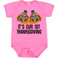thumbnail image 3 of Inktastic Twins First Thanksgiving Turkey Boys or Girls Baby Bodysuit, 3 of 5