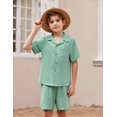 thumbnail image 2 of Traje coordinado Arshiner para niños pequeños, verano, 2 piezas, 2 of 6