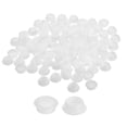 thumbnail image 1 of Unique Bargains 200Pack 12mm(15/32') Dia Plastic Screw Hole Plugs Thread Type Covers, Clear, 1 of 6