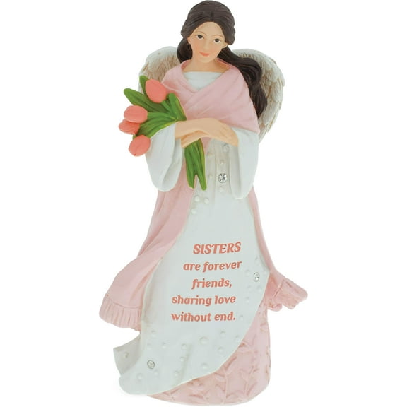 AngelStar Angel Figurine - Sisters are Forever Multicolored
