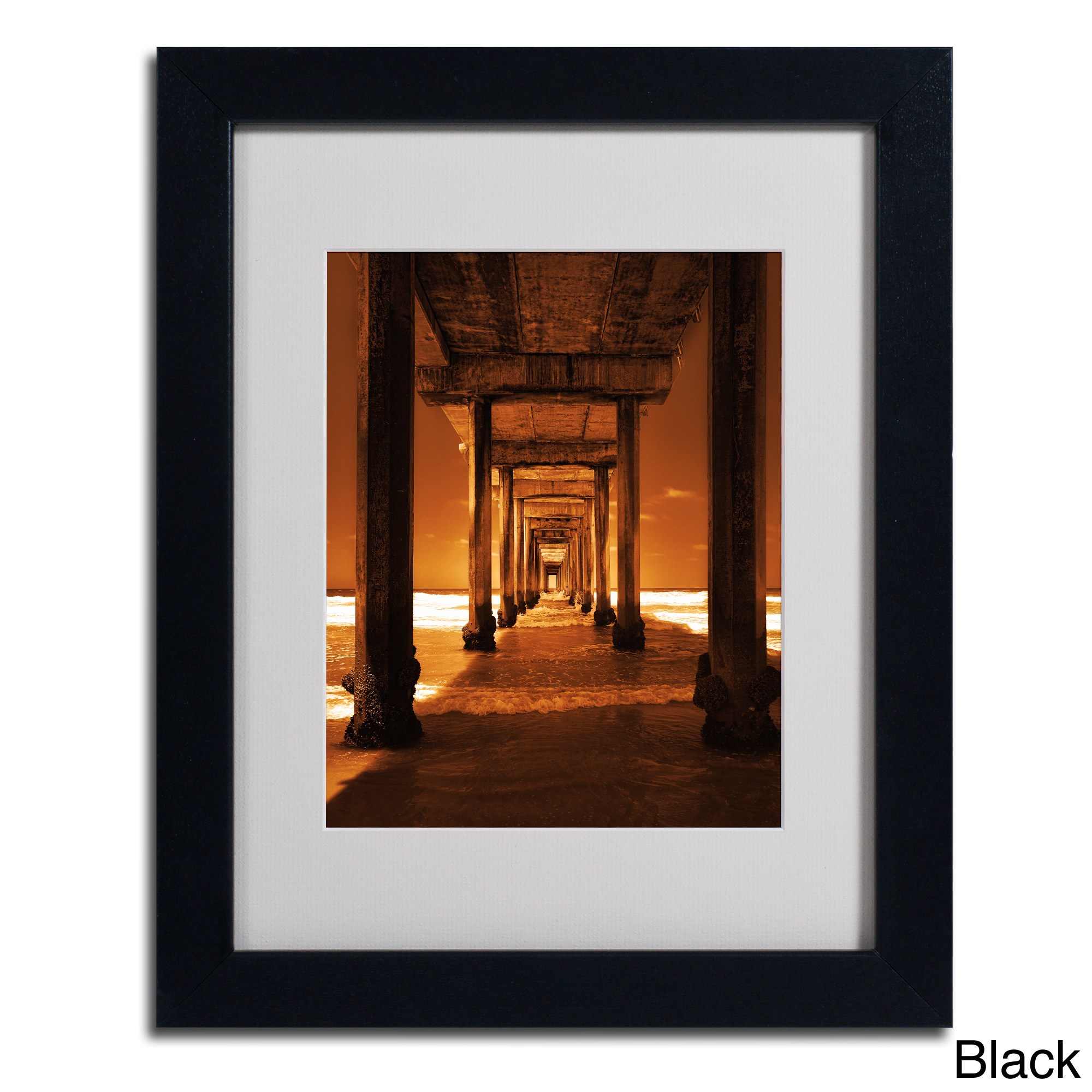 Trademark Fine Art 'Chocolate Bar' 16' x 20' Wood Frame Art