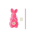 thumbnail image 2 of Easter Gifts Easter Flocked Bunnies Fuzzy Pastel Flocked Bunny Spring Decor Easter Rabbit Figurines Easter Flocked Bunny Furry Covered Rabbits Easter Décor Easter Party Favors Gifts, 2 of 6