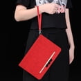 thumbnail image 7 of Universal Case for 7.9-8.7 inch Tablet, GSFY Stand Folio Protective Cover for 7.9/8.0/8.3/8.4/8.7 inch Touchscreen Tablet with Multiple Viewing Angles Document Card Pocket - Red, 7 of 7