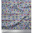 thumbnail image 1 of Soimoi Coton Jersey Point, Croix Signe & Carré Géométrique Tissu Imprimé 1 Yard 58 Inch Wide, 1 of 3