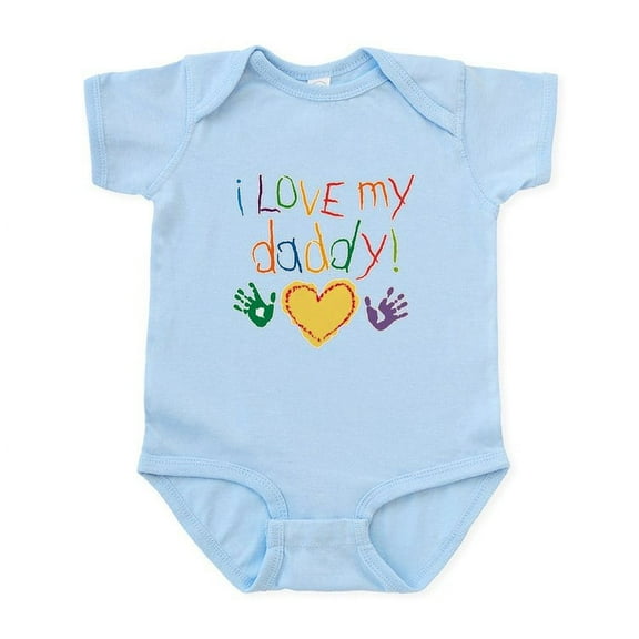 CafePress - Dad1 Body Suit - Baby Light Bodysuit, Size Newborn - 24 Months
