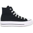 thumbnail image 4 of Converse Chuck Taylor All Star Lift Women's Platform High-Top Sneakers Color: Black White Size: 6, 4 of 4
