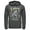 Charcoal Heather, variant on Men's Superman Hero Smash Barriers  Pull Over Hoodie Athletic Heather 3X Large