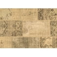 thumbnail image 1 of Ahgly Company Indoor Rectangle Patchwork Brown Transitional Area Rugs, 5' x 7', 1 of 4
