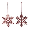 thumbnail image 4 of Jeweled Metal Snowflake Ornament Set of 12, 4 of 4