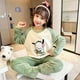 thumbnail image 3 of Conjunto de pijamas de franela de invierno para niños, Miniso Kawaii Anime Kuromi Melody Cinnamoroll Pochacco, ropa de dormir cálida para niño y niña, ropa de casa para niños, 3 of 5