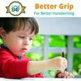 thumbnail image 4 of Channie's My First Pencil- 2 Pack-Natural Wood-Easy to Hold- Pre-sharpened pencils, With Sharpener, for Pre-K, Kindergarten, and 1st graders, 4 of 6