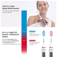 thumbnail image 5 of DermRays Lumenic Toothbrush, The Red Light & 3D-Oscillo System Electric Toothbrush, Pap & Enamel Repair Whitening Toothpaste, 5 of 7