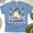 CarolinaBlue, variant on Retro Boo Ghost T-Shirt | Groovy Peace Sign Pastel Witch Hat Graphic Tee, White, Size M