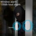 thumbnail image 2 of eMylo Wireless Siren Magnetic Sensor 130dB Door Alarm Sensor Self-adhesive Window Alarm 3 Alarm Tones with Remote Control for Home Security (2 Pack), 2 of 5