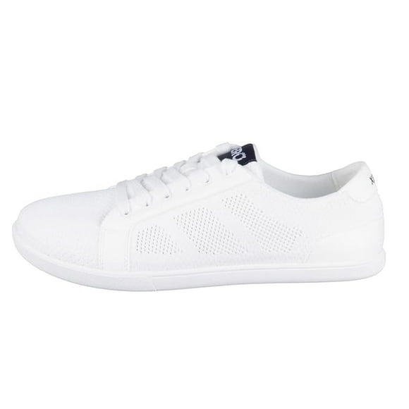 Xero Shoes Casual Walking Barefoot Men's Shoes | Dillon Classic Walking Shoes for Men | Zero Drop, Wide Toe Box, Minimalist | White, Size 12