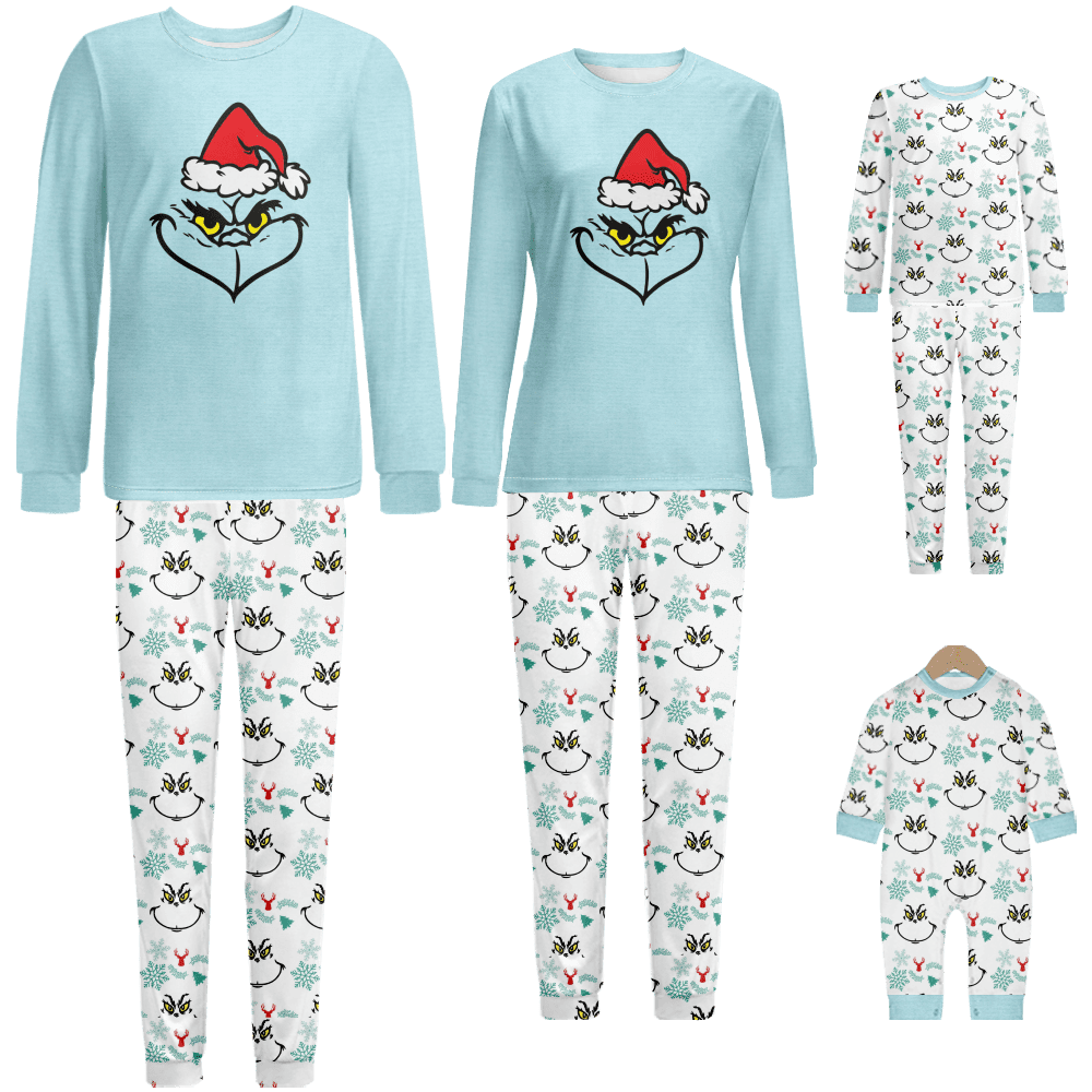 Holiday Family Matching Christmas Pajamas Sleepwear Set Christmas