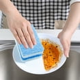 thumbnail image 6 of Aihimol Kitchen Sponges All-Purpose Sponges Dish Sponge,Thickened Double Sided Absorbent Kitchen Cleaning Brush Dishwashing Sponge Scrubbers, Set of 6., 6 of 6