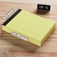 thumbnail image 2 of 12 Pack Yellow Legal Pads 8.5 x 11.75 College Ruled Yellow Note Pad Narrow Ruled 30 Sheets Notepads Perforated Writing Pad Clear Print 8x11 Legal Pads Pads of Paper, 2 of 14