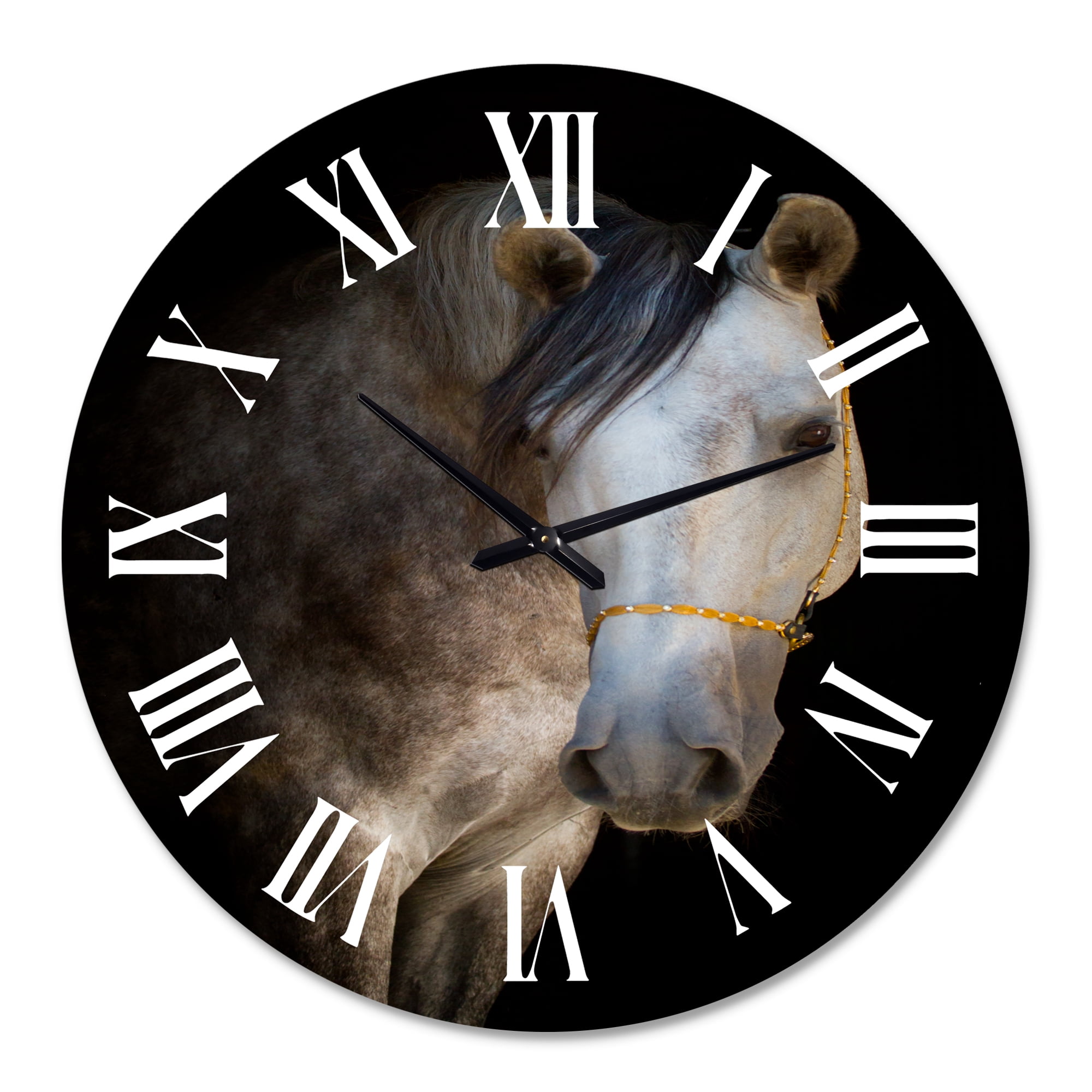 Designart 1 in Farmhouse Wall Clock