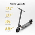 thumbnail image 2 of Segway Ninebot E22 Electric Kick Scooter, Lightweight and Foldable, Upgraded Motor Power, Dark Grey, 2 of 5