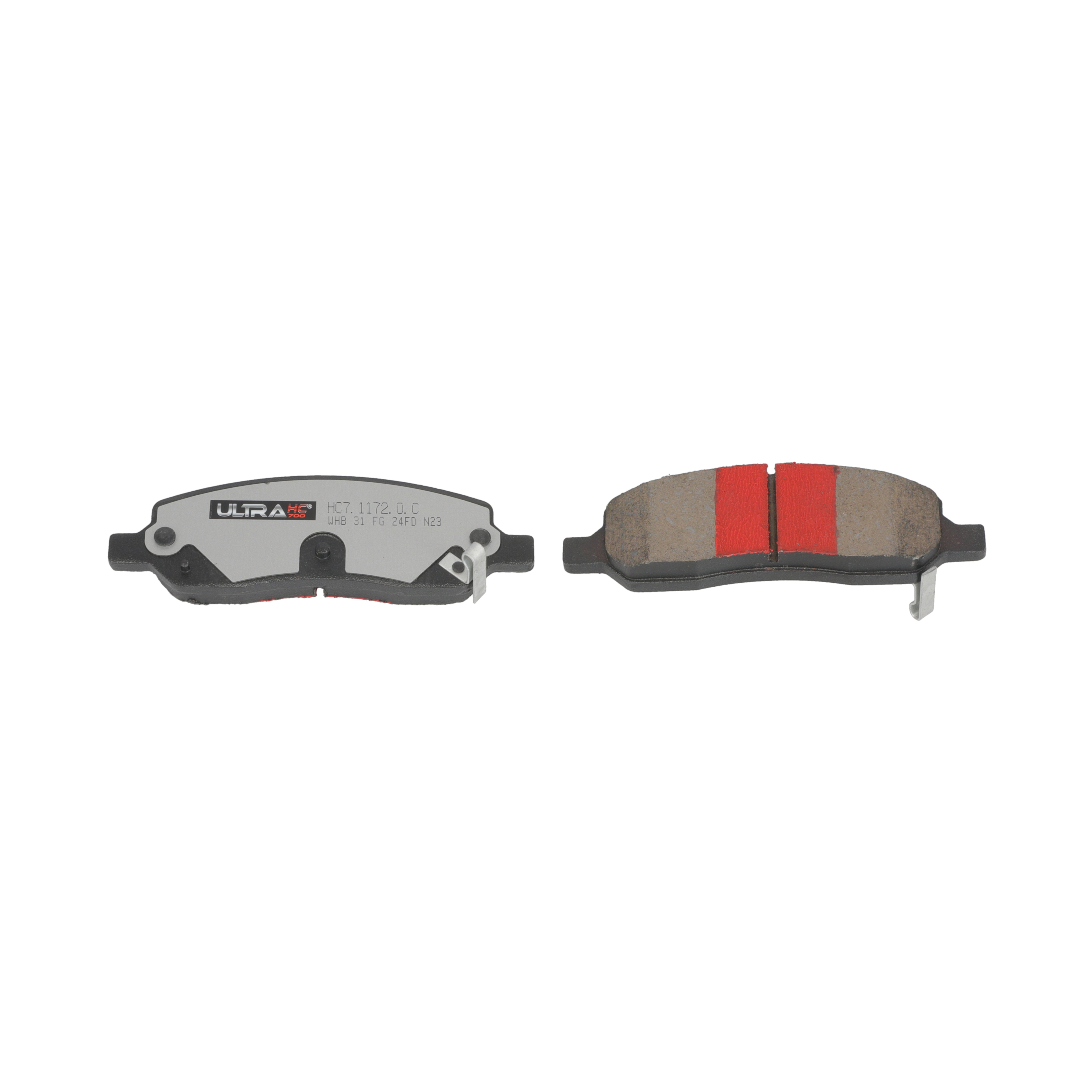 UltraHC 700 Brake Pad Set, Rear HC7.1172.0.C, Buick Lucerne 2011-2006