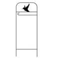 thumbnail image 3 of Briarwood Lane Wrought Iron Hummingbird Garden Flag Arbor, 3 of 3