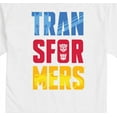 thumbnail image 3 of Transformers - Transformers Logo Color Block - Adult Short Sleeve Tee, 3 of 5