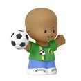 thumbnail image 3 of Replacement Part for Fisher-Price Little People Toddler Dollhouse Playground Figure Playset - HXH06 - Young Boy holding a Soccer Ball, 3 of 5