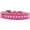 Pink, variant on Dog, Puppy Pet Ice Cream Collar, "Pearl and Purple Crystal Rimsets Sprinkles"