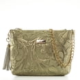 thumbnail image 1 of Bolso de Dama AngeLozano  Modelo Arena Oro Grabada, 1 of 3